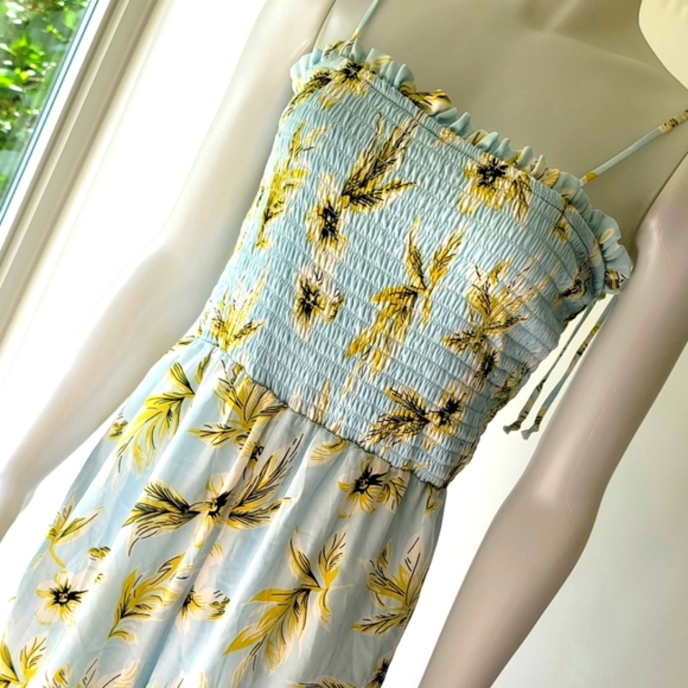 BRAND NEW! Sienna Sky Smocked Jumpsuit